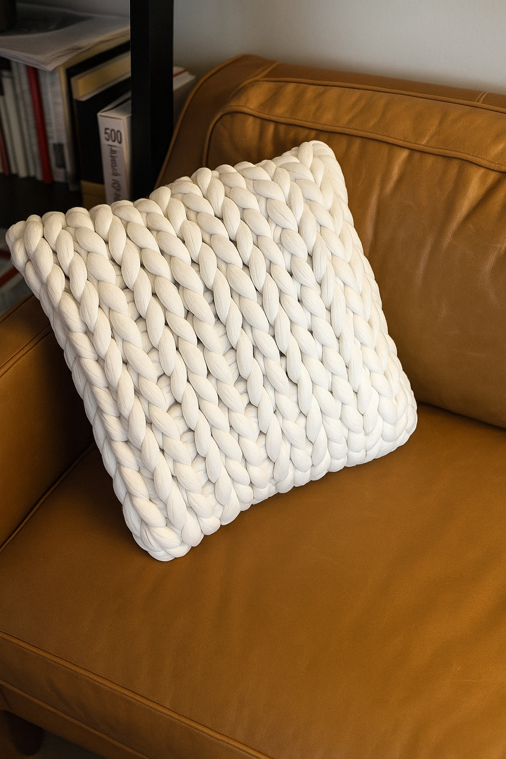 Handmade Square Chunky Pillow