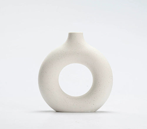 Modern Nordic Circle Ceramic Vase
