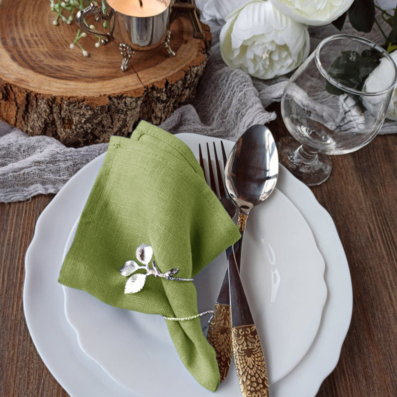 Natural Linen Napkin – Nordic Pastoral Style