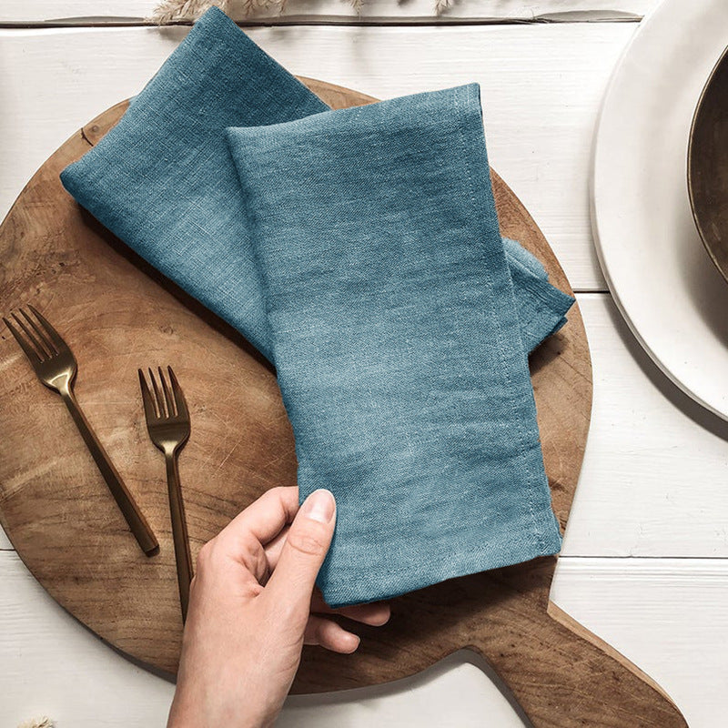 Natural Linen Napkin – Nordic Pastoral Style